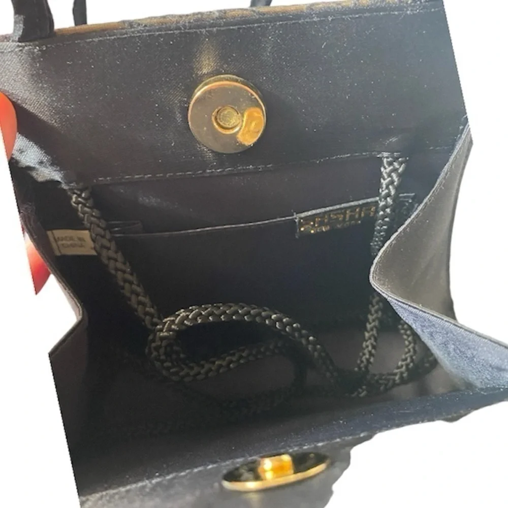 Black Lace Vintage Evening Bag Crossbody Shoulder